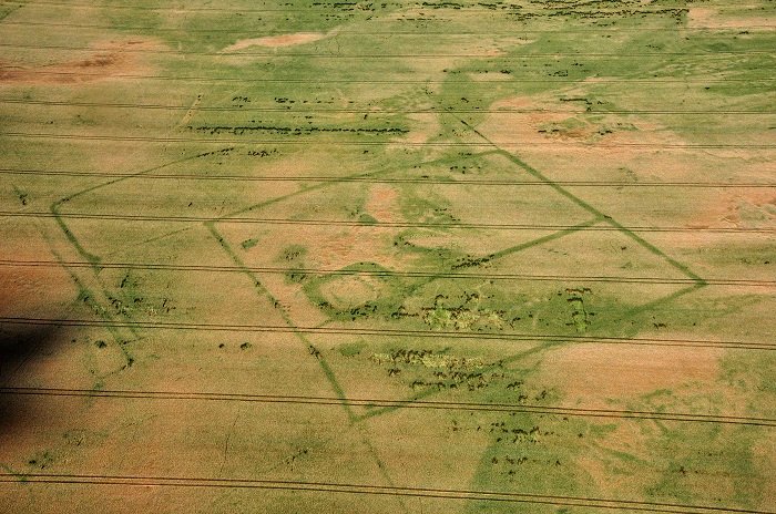 Regularne założenie z średniowiecza o charakterze wiejskim 