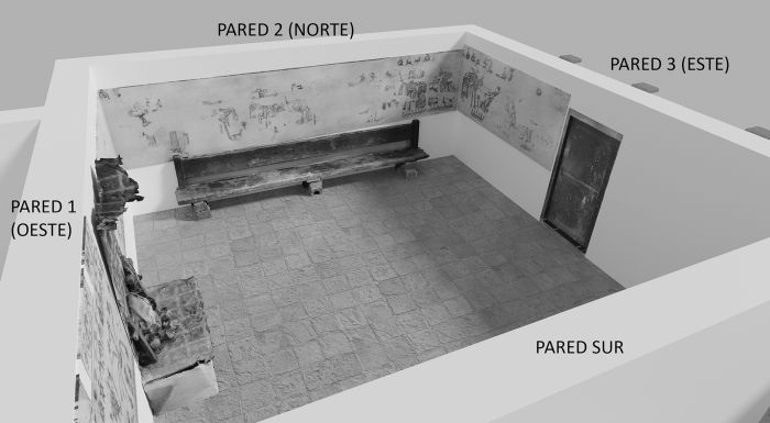 Dzięki skanowaniu 3D w Chajul udało się zadokumentować malowiadła i wykonać cyfrową rekonstrukcję domostw, il. Bolesław Zych i Wiesław Koszkul. 