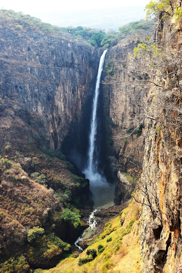 Wodospady Kalambo, Zambia - to tam dokonano znaleziska, fot. prof. Geoff Duller, Aberystwyth University