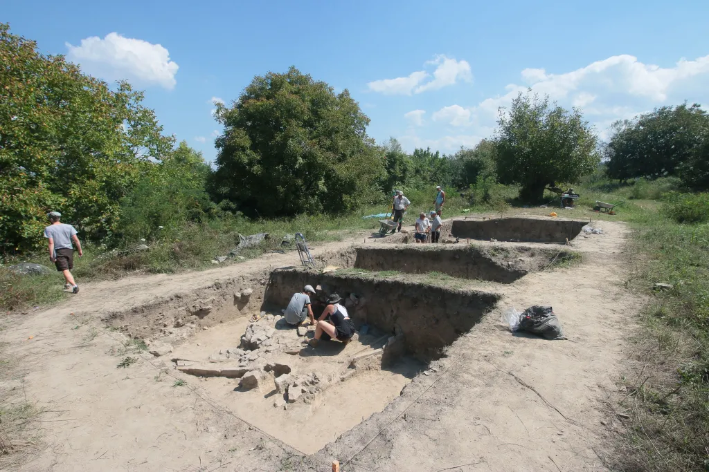 Badania wykopaliskowe w Novae. Ogólny widok. Fot. A. Tomas