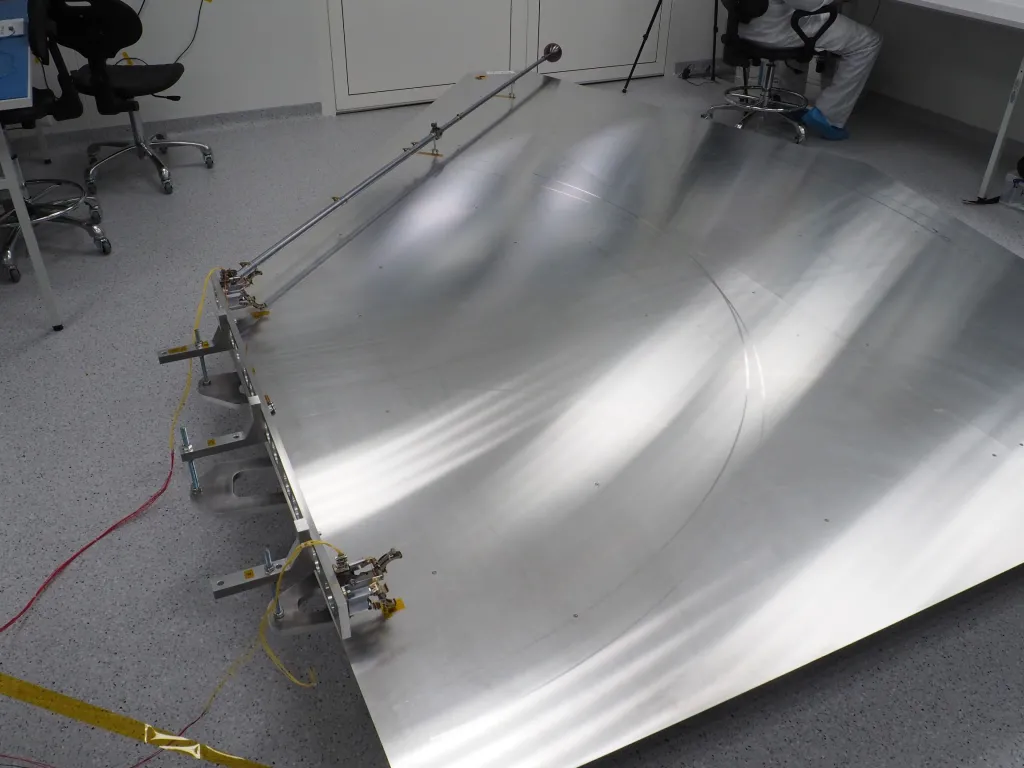 Wysięgnik w czasie testów, fot. Astronika