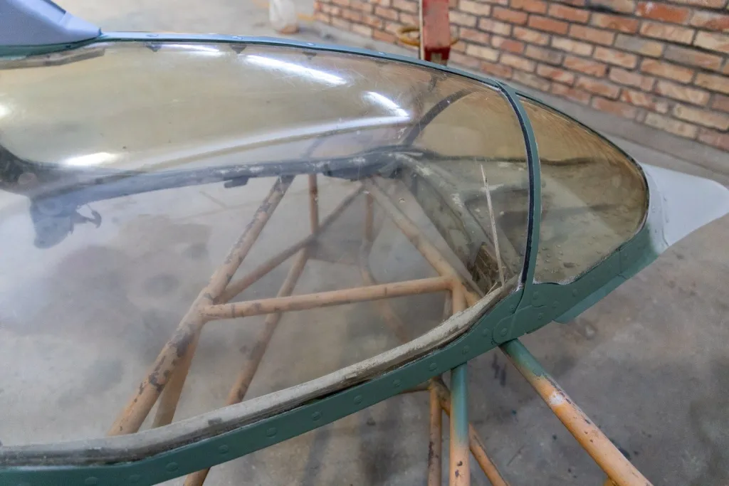 LIM-5 pomalowany na Politechnice Białostockiej trafi do Muzeum Wojska w Białymstoku. Fot. Agnieszka Sakowicz-Stasiulewicz