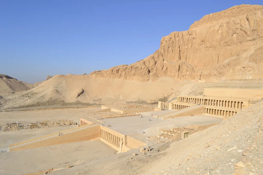 Świątyni Hatszepsut w Deir el-Bahari (fot. Patryk Chudzik, CAŚ UW)