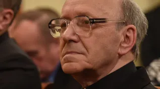 Na zdjęciu ks. prof. Michał Heller. Fot. PAP/ Jacek Bednarczyk 20.01.2016