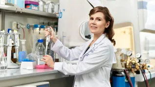 Dr. Magdalena Zdrowowicz-Żamojć. Photo from press release of the L'Oréal-UNESCO For Women in Science 2023 competition.