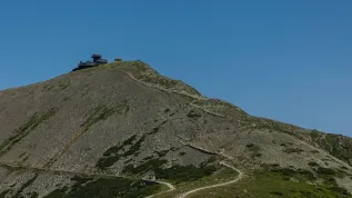 Śnieżka - the highest peak of the Giant Mountains and Sudetes, where some of the research was conducted (ak/ibor) PAP/Aleksander Koźmiński