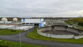 13.11.2024. Pomorzany Sewage Treatment Plant in Szczecin, where a special, mobile research station to detect and remove additional pollutants from wastewater was presented. PAP/Marcin Bielecki