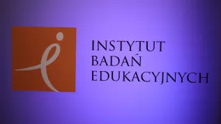 28.11.2023. Logo Instytutu Badań Edukacyjnych w Warszawie. PAP/Albert Zawada