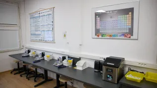 22.01.2025. Otwarcie Laboratoriów fizyki i nowoczesnych technik kryminalistycznych w Uniwersytecie Komisji Edukacji Narodowej w Krakowie. PAP/Łukasz Gągulski