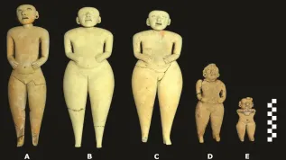 Five figurines from a deposit in San Isidro. (credit: J. Przedwojewska-Szymańska/PASI)