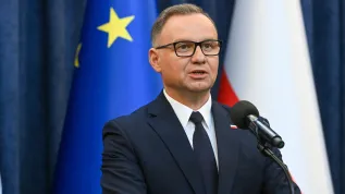 Warszawa, 18.06.2025. Prezydent RP Andrzej Duda. PAP/Piotr Nowak