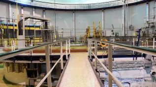 Otwock-Świerk, 23.04.2019. Reaktor Maria w Narodowym Centrum Badań Jądrowych. PAP/Piotr Nowak