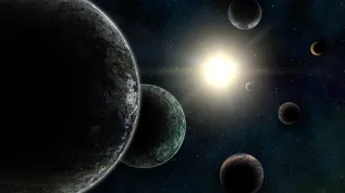 Artystyczna wizja układu TRAPPIST-1, Adobe Stock