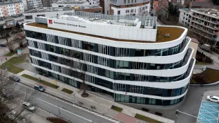 Kraków, 21.02.2024. Siedziba Narodowego Centrum Nauki przy ul. Twardowskiego 16 w Krakowie. PAP/Łukasz Gągulski