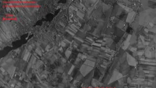 Zdjęcia z satelitów PIAST. Borówiec. Źródło: Konsorcjum PIAST