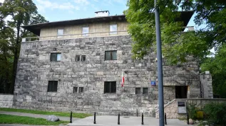 arszawa, 14.08.2023. Willa Pniewskiego - siedziba Muzeum Ziemi PAN w Warszawie. PAP/Radek Pietruszka