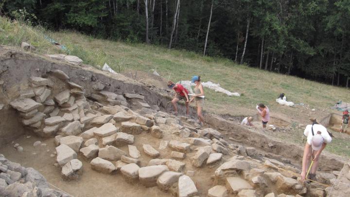 Archaeologists unearthed monumental stone structures in the Carpathians ...