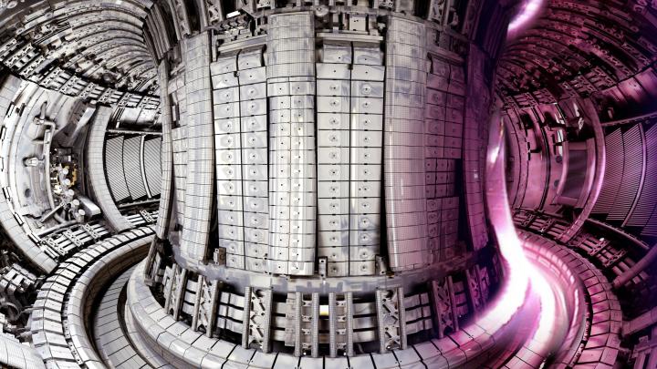 Joint European Torus (JET) fusion reactor. © United Kingdom Atomic Energy Authority