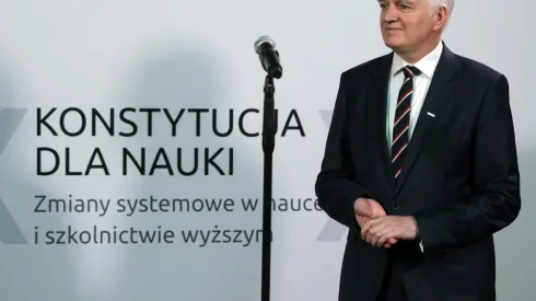 Wicepremier, minister nauki i szkolnictwa wyższego Jarosław Gowin. Fot. PAP/ Tomasz Gzell 19.06.2017