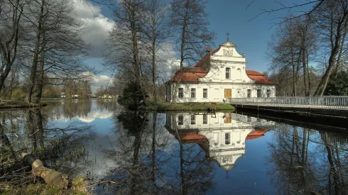 Zwycięska praca konkursowa-Zwierzyniec - kościół na wyspie. Autor: Scots