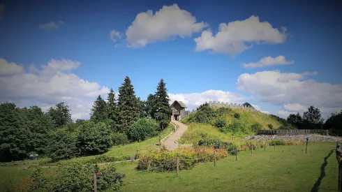 Grodzisko w Owidzu. Fot. B. Świątkowski