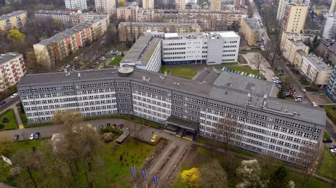 Kraków, 21.04.2021. Siedziba Uniwersytetu Pedagogicznego w Krakowie, 21 bm. (mr/ran) PAP/Łukasz Gągulski