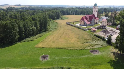 Widok ogólny badanego stanowiska w Staromieściu, fot. R. Zdaniewicz