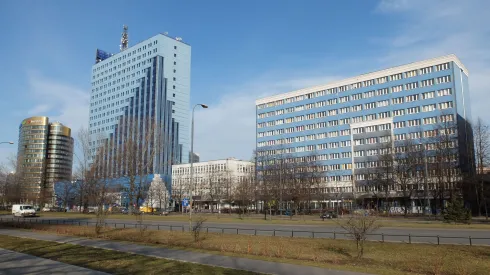 08.02.2016. Dom Studencki Riviera studentów Politechniki Warszawskiej. PAP/Longin Wawrynkiewicz