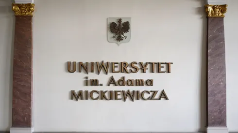 04.04.2024. Siedziba Uniwersytetu im. Adama Mickiewicza w Poznaniu. PAP/Jakub Kaczmarczyk