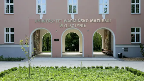 , 04.06.2021. Rektorat Uniwersytetu Warmińsko-Mazurskiego w Olsztynie. PAP/Tomasz Waszczuk