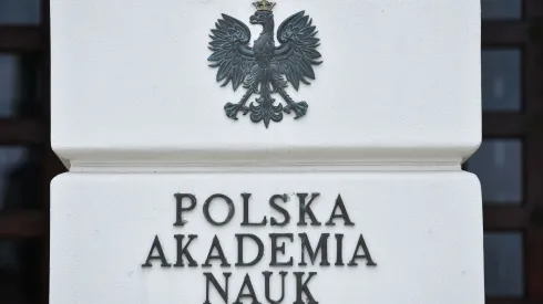 Warszawa, 07.04.2021. Pałac Staszica w Warszawie, siedziba Polskiej Akademii Nauk. PAP/Radek Pietruszka