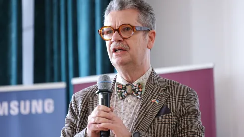 14.05.2025. Rektor SGH prof. Piotr Wachowiak. PAP/Albert Zawada