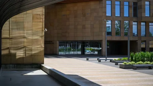 Rzeszów, 01.06.2022. Campus Uniwersytetu Rzeszowskiego w Rzeszowie. PAP/Darek Delmanowicz