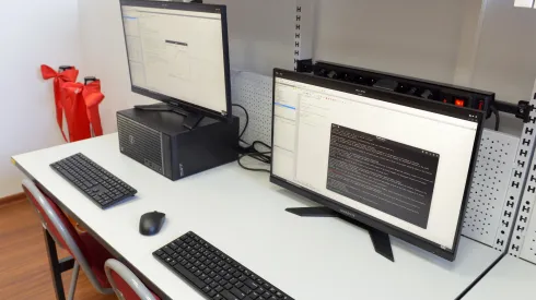 Laboratorium Systemów Radarowych. Fot. Krzysztof Krzempek/PG