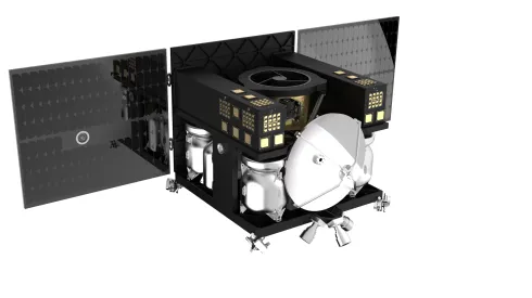 3D simulation of the Mani mission prototype. Source: Université Paris-Saclay