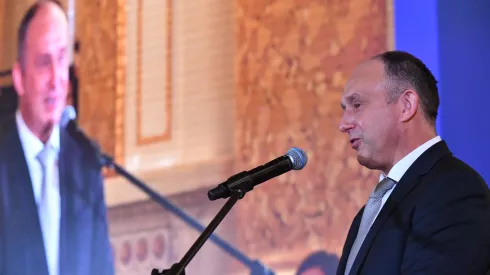 07.12.2021. Prof. Grzegorz Pietrzyński z Centrum Astronomicznego im. Mikołaja Kopernika. PAP/Piotr Nowak