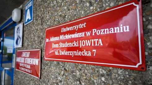 Dom Studencki Jowita UAM w Poznaniu  (aldg) PAP/Jakub Kaczmarczyk