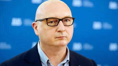 18.07.2025. Dyrektor Lotniczego Pogotowia Ratunkowego Marcin Podgórski. PAP/Waldemar Deska