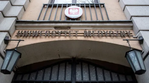Łódź, 08.03.2021. Rektorat Uniwersytetu Medycznego w Łodzi przy al. Kościuszki. PAP/Grzegorz Michałowski