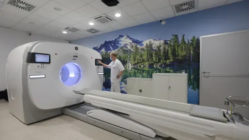 05.06.2023. Tomograf PET-CT. PAP/Paweł Supernak