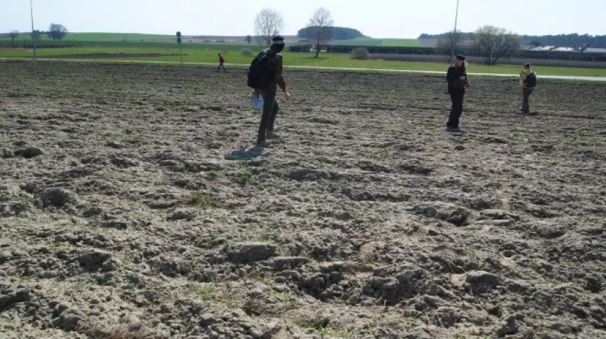 Badania powierzchniowe wykonane w ramach projektu, fot. mat. prasowe
