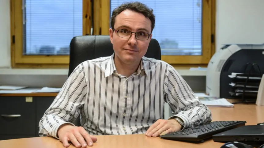 Prof. Janusz Bujnicki of the International Institute of Molecular and Cell Biology in Warsaw. Photo: Fot. PAP/ Jakub Kamiński 10.11.2015