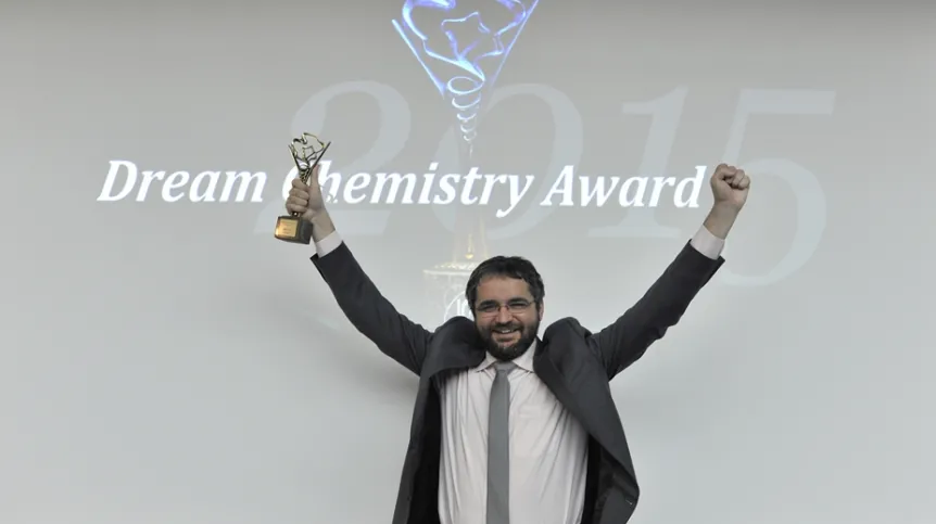 Dr. Mircea Dincă from MIT; source: IChF PAS