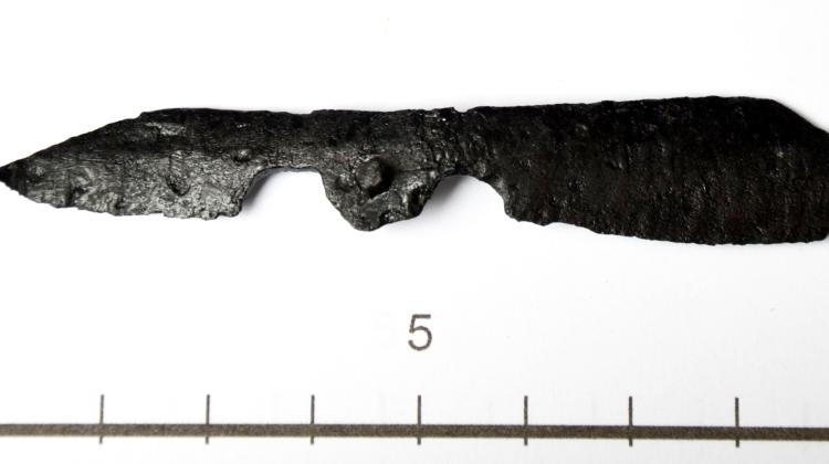 Knife from Pasym, photo by S. Wadyl