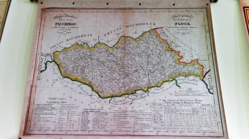 Otwarcie wystawy map archiwalnych „200 lat kartografii leśnej" na Wydziale Nauk o Ziemi Uniwersytetu Szczecińskiego. Fot. PAP/Marcin Bielecki 16.05.2018