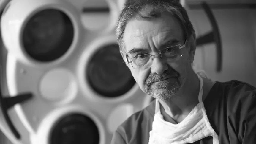 Profesor Romuald Dębski. Fot. PAP/Bartłomiej Zborowski 29.03.2017