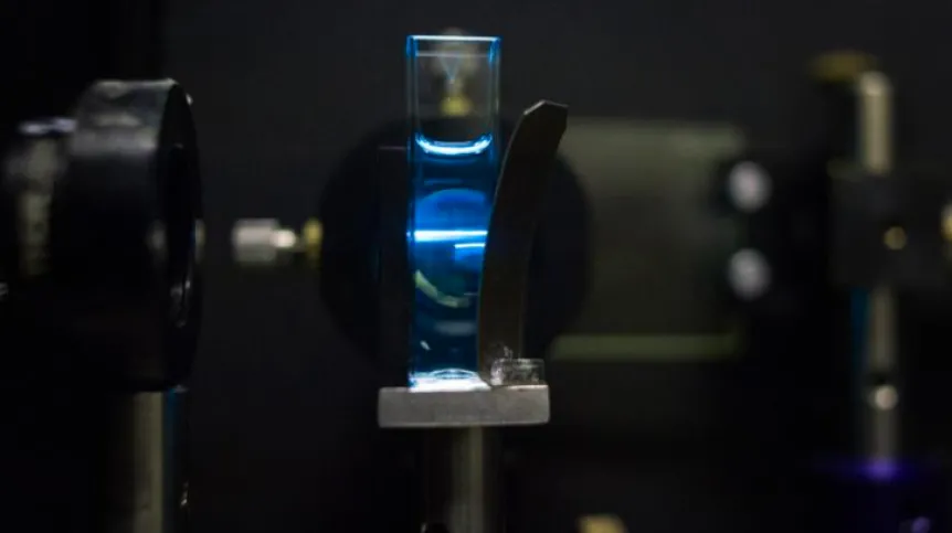 PTEBS dye will facilitate the detection of early signs of neurodegenerative diseases. Source: the Institute of Physical Chemistry PAS, Grzegorz Krzyżewski