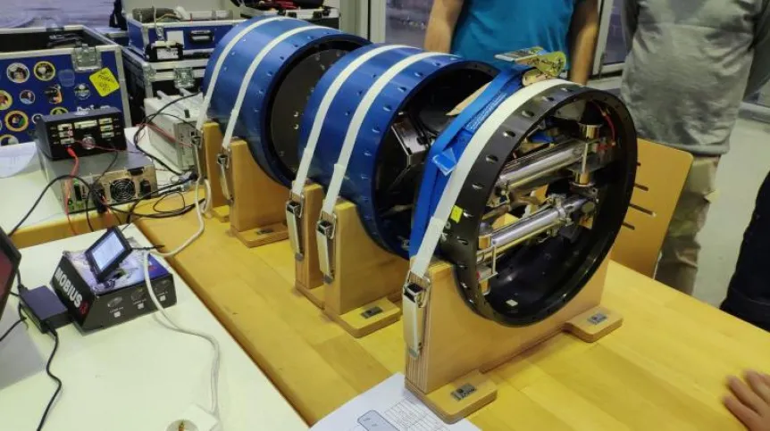 Space gripper designed by Wrocław University of Science and Technology students. Source: Wrocław University of Science and Technology