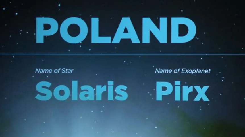 Celebration of the announcement by the International Astronomical Union of the planet names selected in national competitions, Dec. 17 in Warsaw. IAU100 NameExoWorlds is a global event to celebrate the 100th anniversary of the International Astronomical Union (IAU). Each country has been given the right to name one planet. Credit: PAP/Tomasz Gzell 17.12.2019