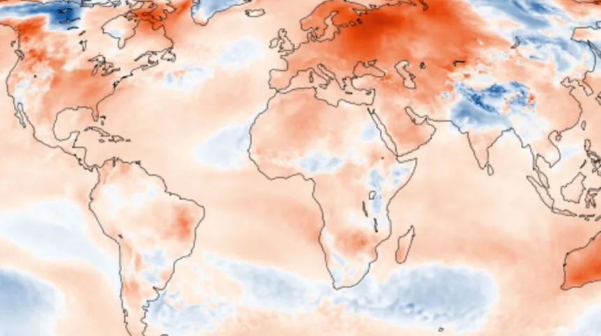 Źródło: Służba Klimatyczna Copernicus 